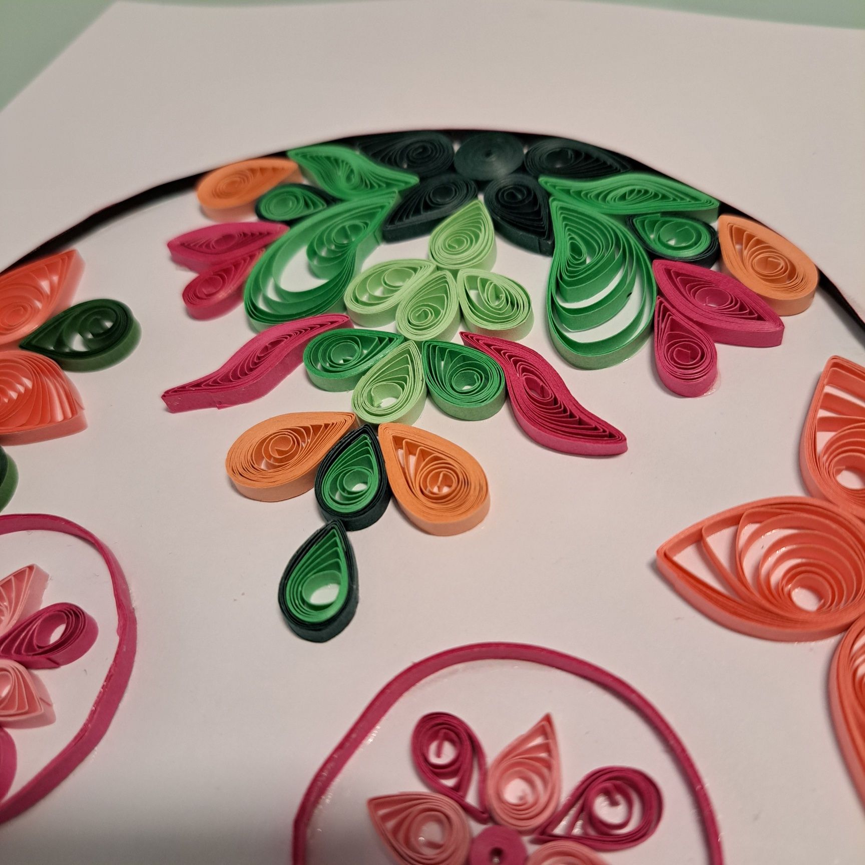 Quadro arte Quilling