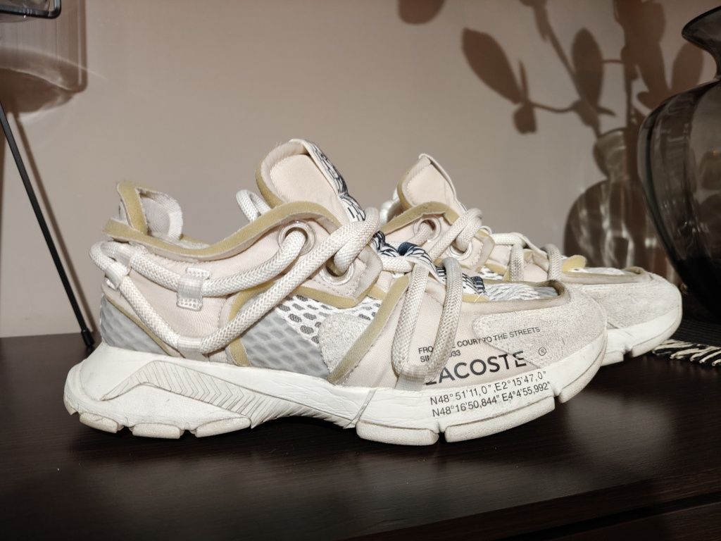 Lacoste Buty Męskie L003 Active Runway Offwhite 43
