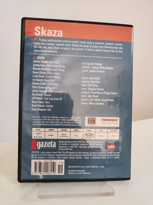 Skaza płyta  DVD
