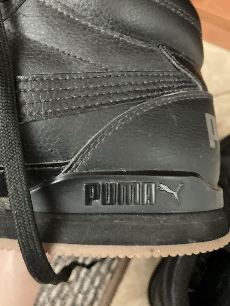 Buty męskie PUMA jesienno-zimowe 43 czarne stan idealny