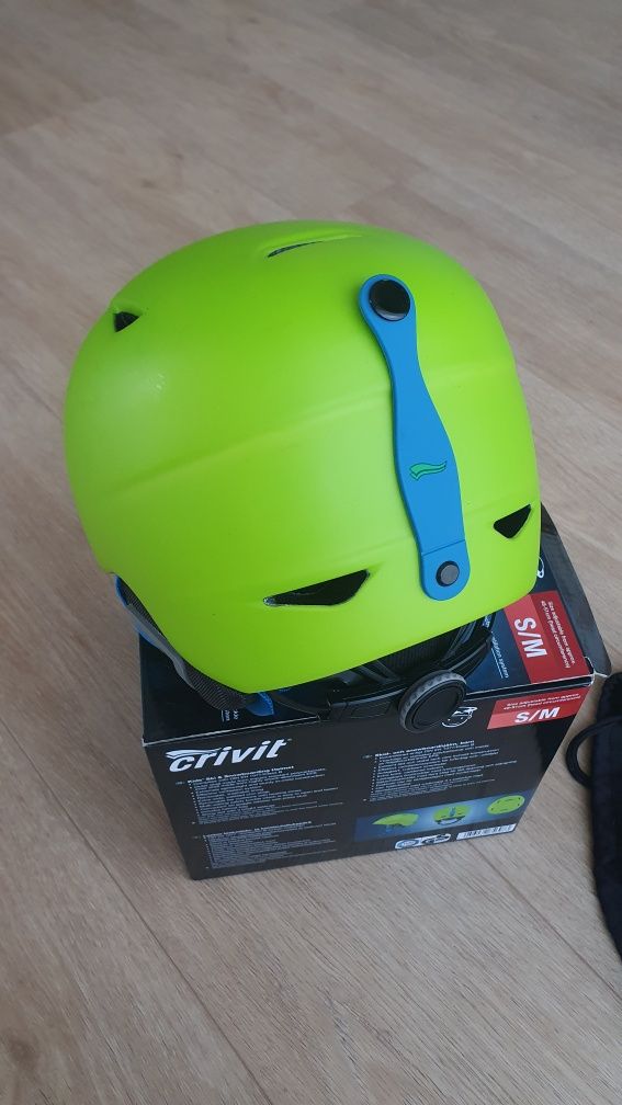 Kask narciarski Crivit S/M Jak nowy