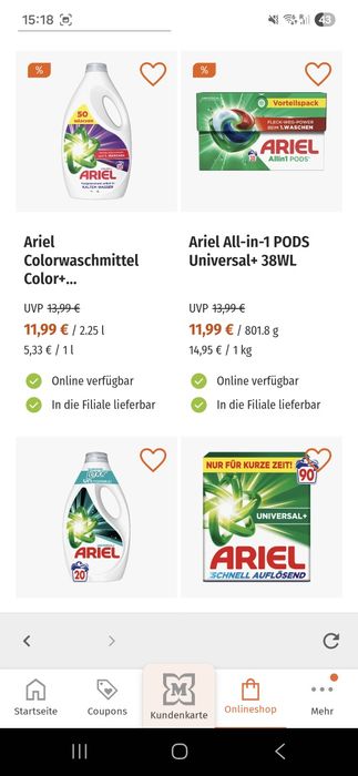 Ariel persl z Niemiec