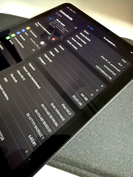 iPad Air 4 64gb WiFi + Cellular + Folio Touch + klawiatura + rysik