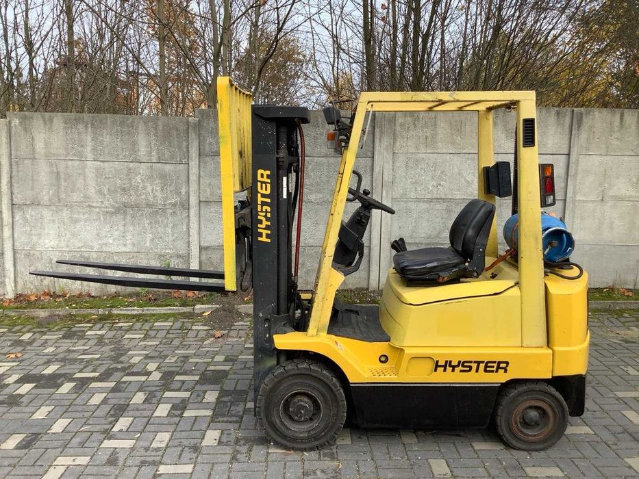 Hyster 1.75t gazowy Triplex – po serwisie