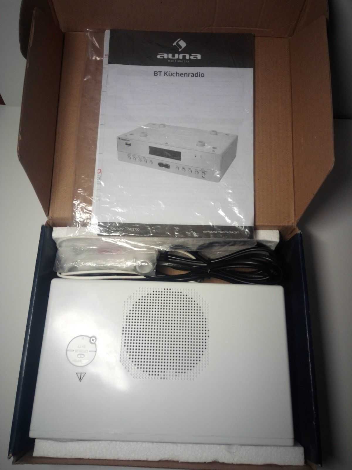 Кухонне радіо AUNA KR-100 DAB DAB + FM Bluetooth Germany ( новый )
