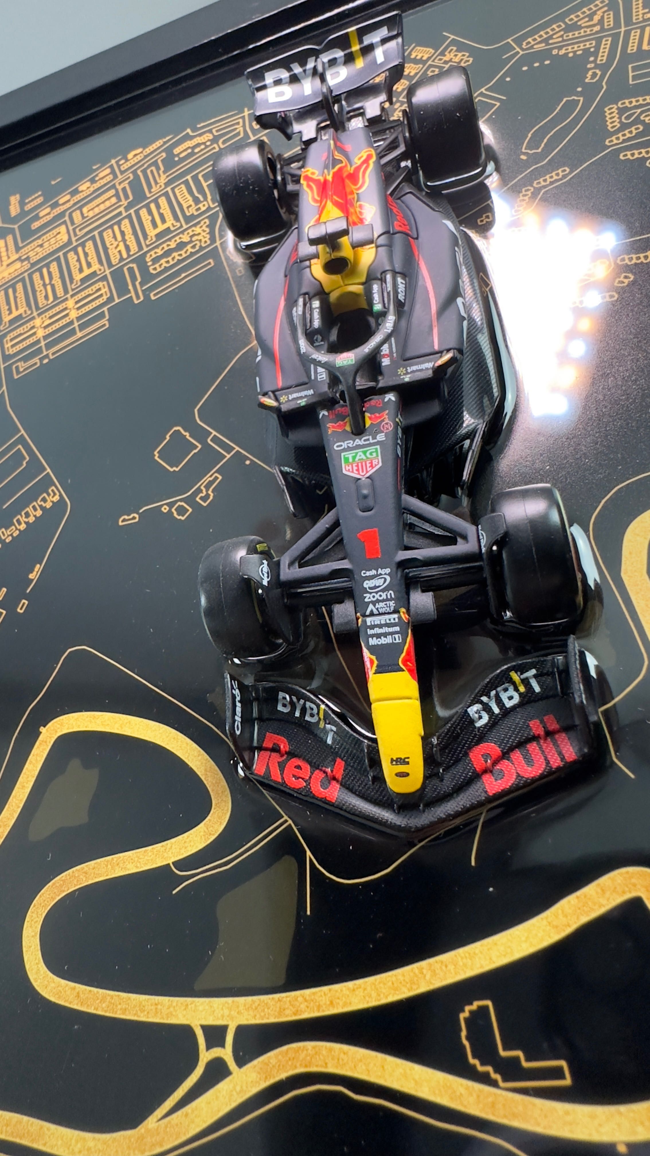 Obraz Red Bull RACING RB19 F1 tor ZANDVOORT Max Verstappen formuła 1
