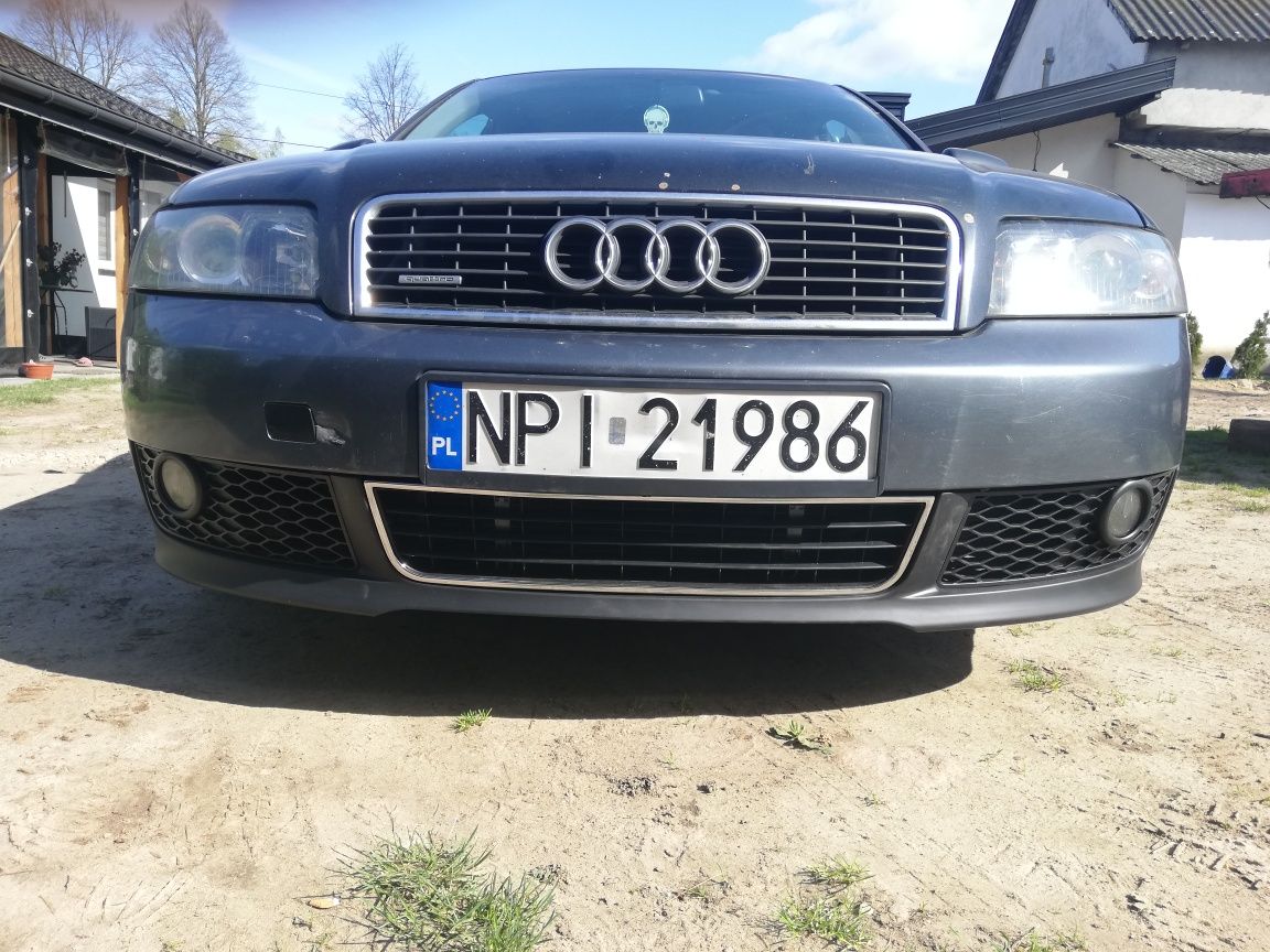Przeróbka zderzak zderzaka przedni AUDI A4 B6 S-Line sline