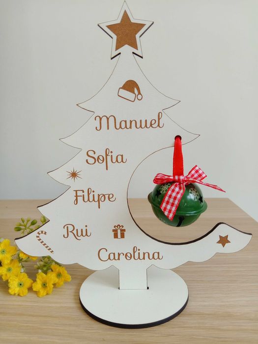 Árvore de natal personalizada