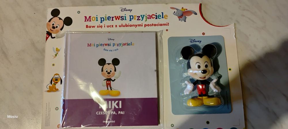 Książeczka dla dzieci Moim pierwsi przyjaciele z Figurką