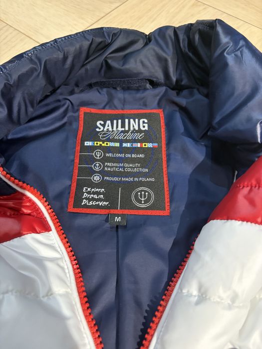 Sailing Machine Vest Morka 3 Color-kamizelka męska, M,