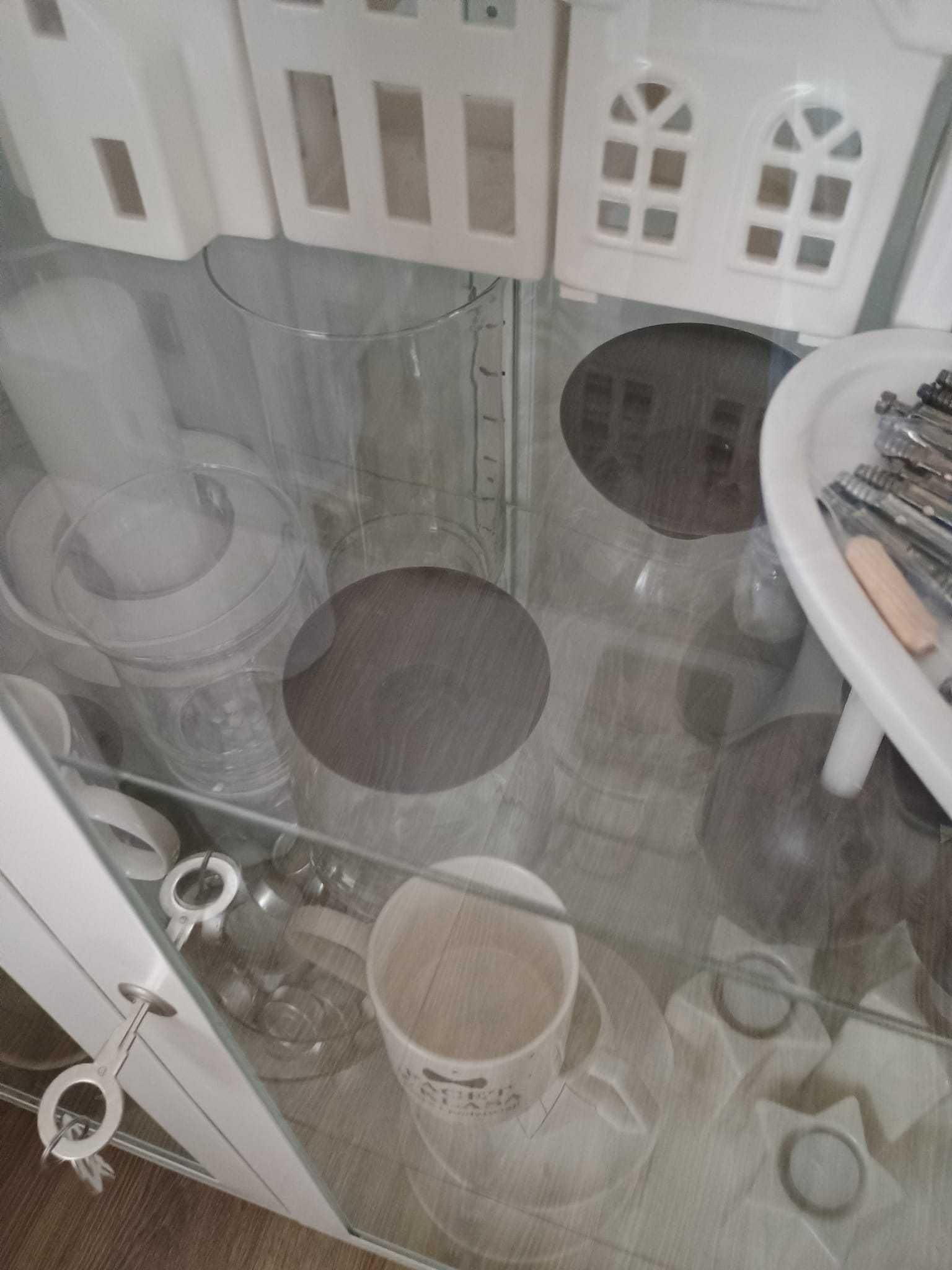 Witryna metalowa oszklona Ikea Fabrikor