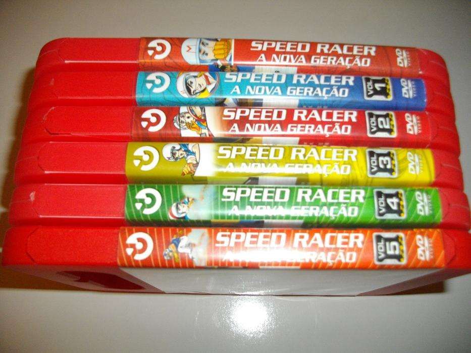 6 DVD Speed Racer - A nova geração (26 episódios)