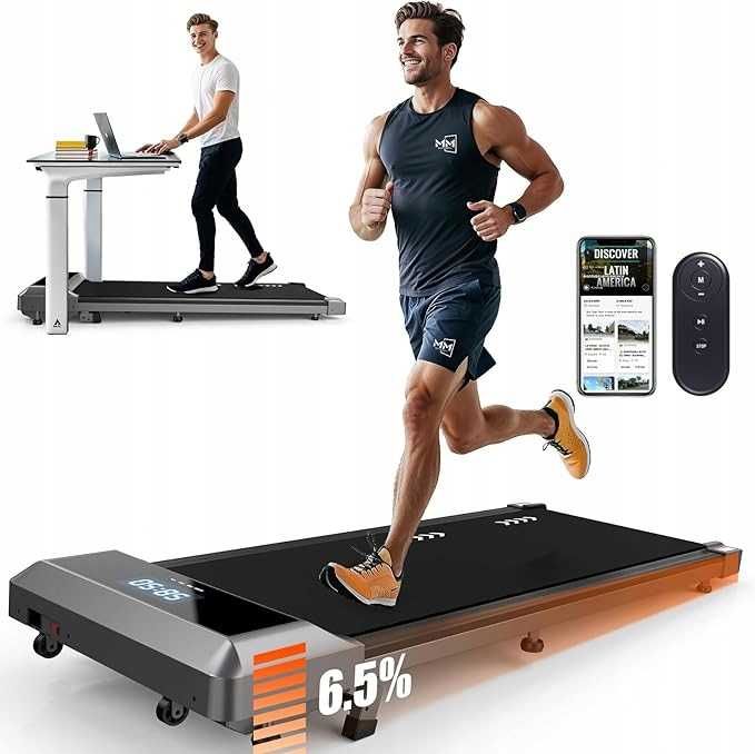 MettleMatic FW1PRO składana bieżnia nachylenie 6,5%, Walking Pad 2,25
