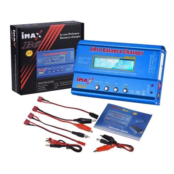 iMax b6 универсальное зарядное устройство Li-ion Li-Po Li-Fe Ni-Mh Pb