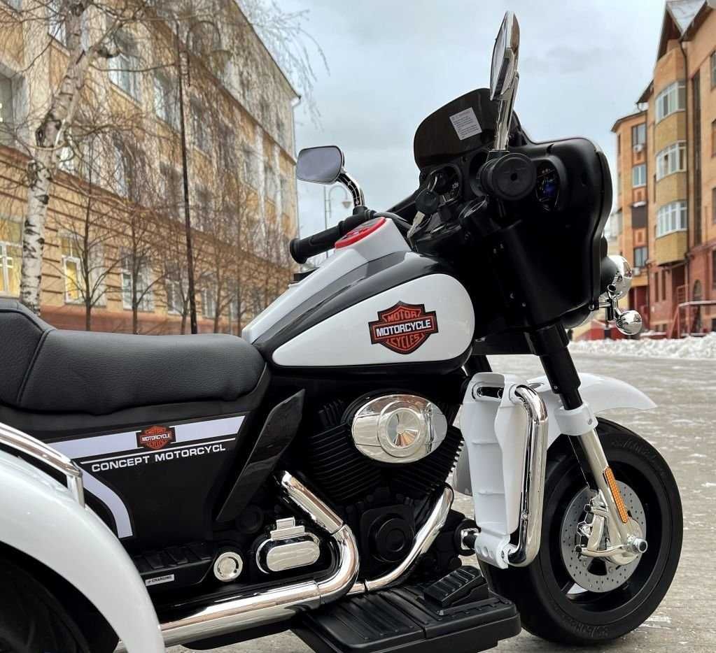 Motocykl HARLEY DAVIDSON CVO Elektryczny Trajka Auto Akumulator DZIECI