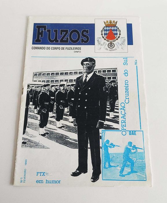 Revista Fuzos n.º 1 de Fevereiro de 1993 do CCF
