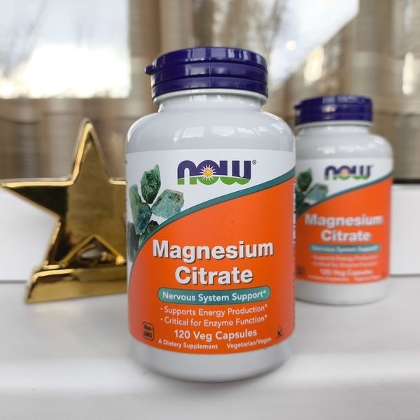 Магний цитрат, цитрат магния, США, 60/120/240 капсул, магне, магнэ