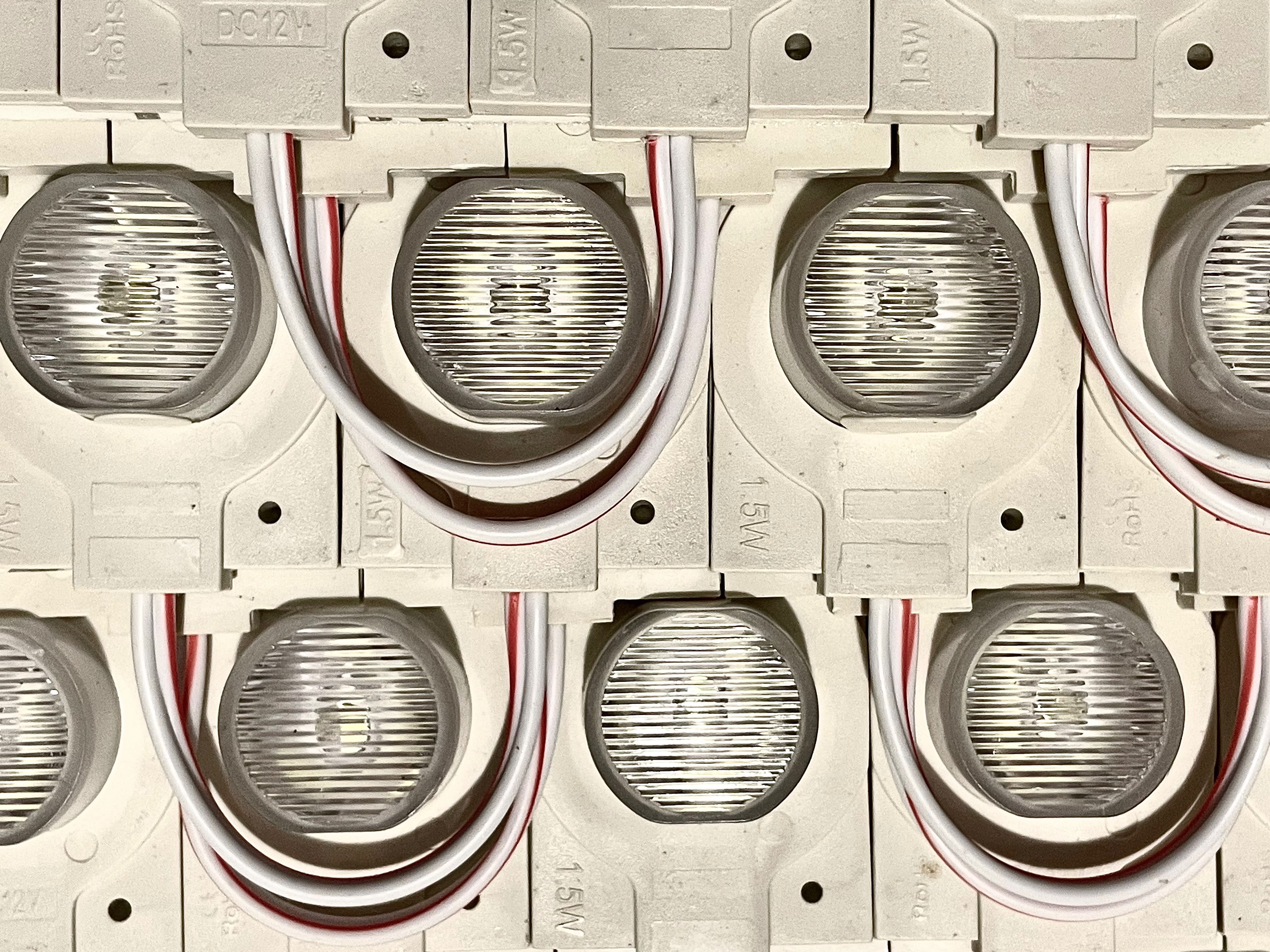Moduł LED SMD 6500k 12V 1,5W 1 LED IP65 do reklam