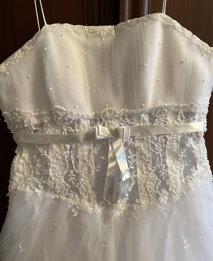 Свадебное платье 44-47 размер (S-M)