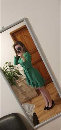 Zielona sukienka XS, 34