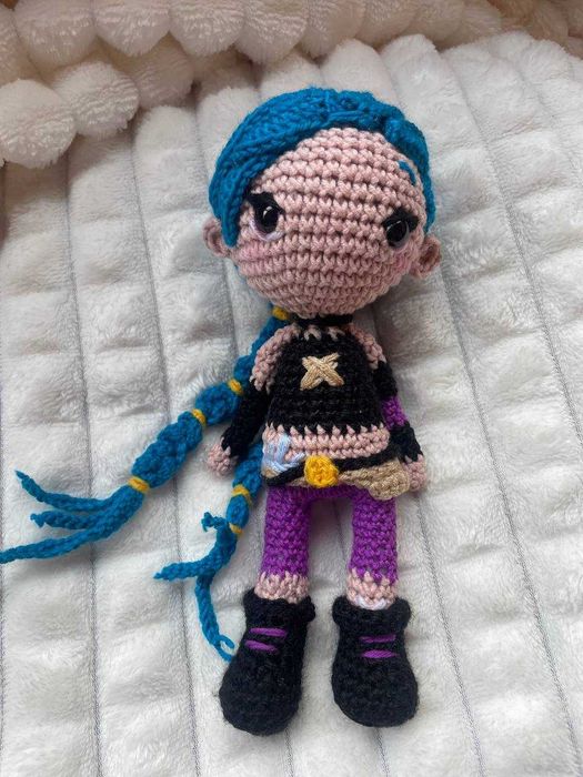 В'язана іграшка Джинкс (Arcane)