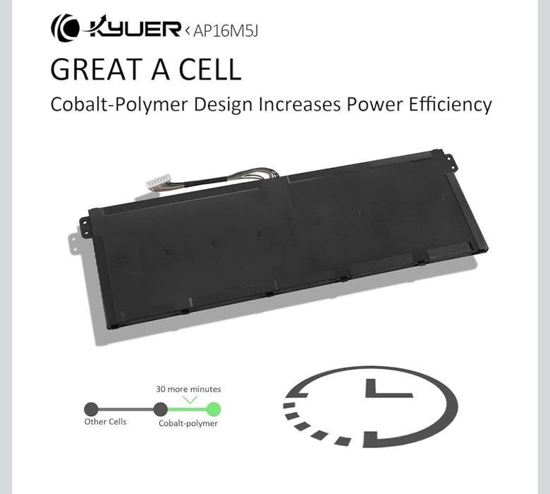 Bateria KYUER AP16M5J do Acer Aspire 1 3 A114 A315