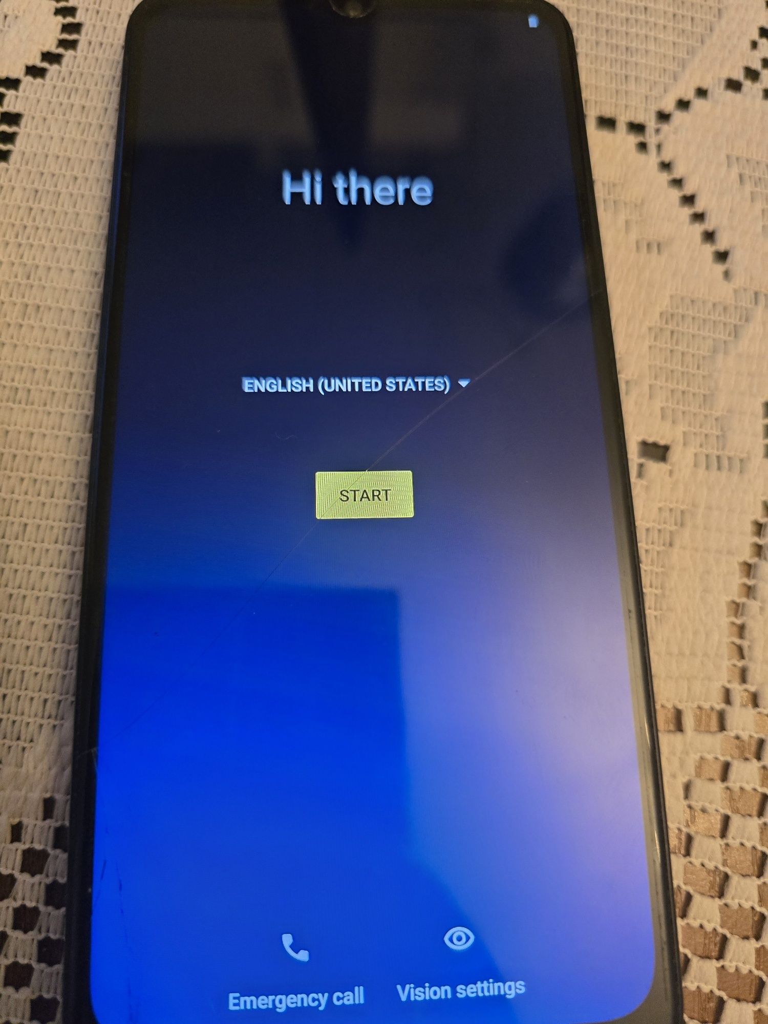 Motorola g20 używany rysa na ekranie