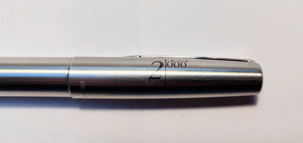 Stalowe pióro wieczne Parker Frontier Greenwich Meridian 2000