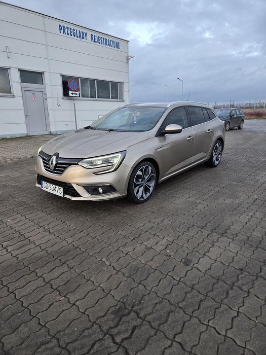 Renault megane rok 2016 poj 1.5td salonowa bogata wersja