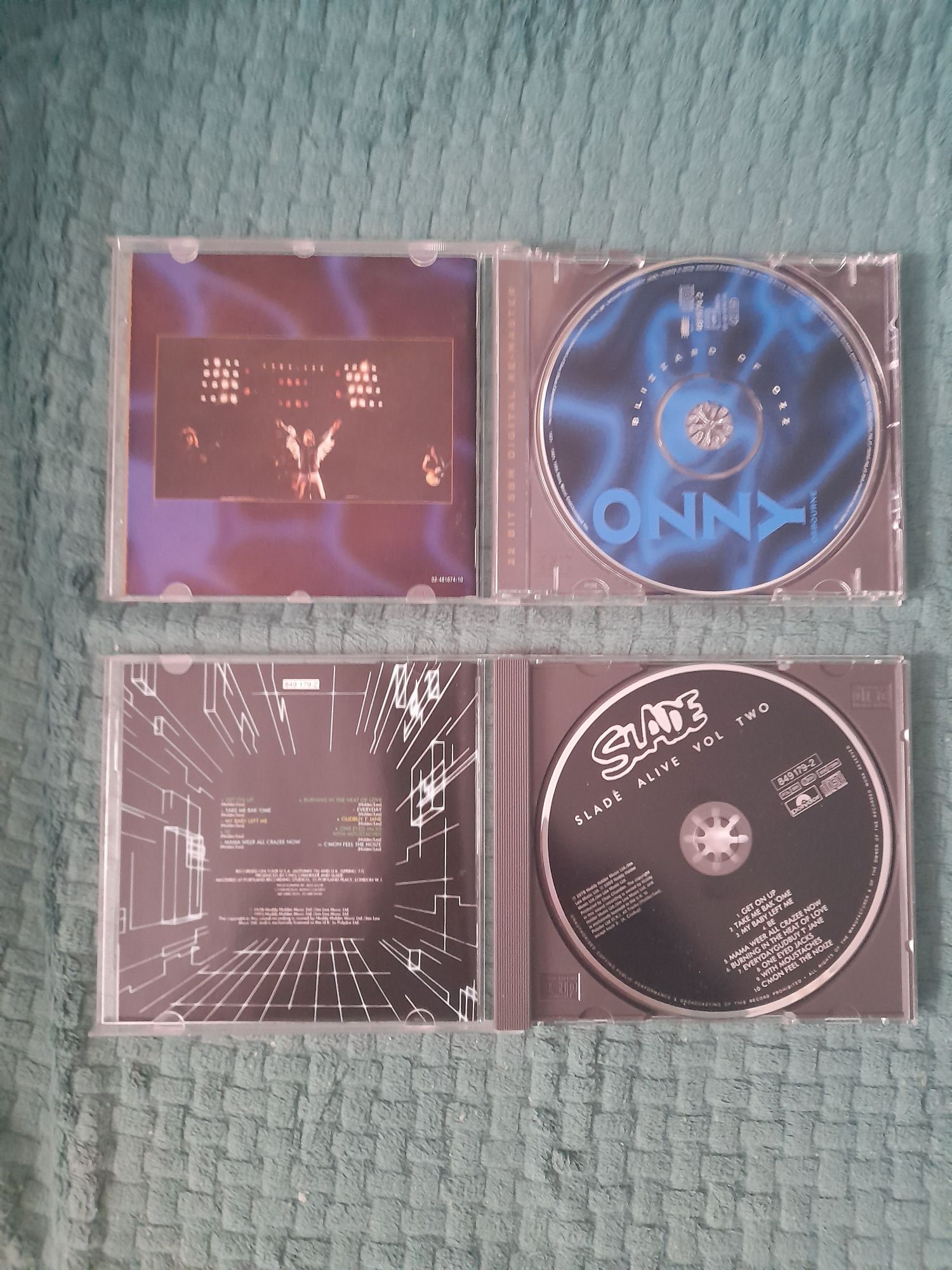 Фирменные CD диски Black Sabbath, ELOY, Jimi Hendrix, Slade, Phenomena