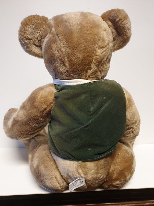 Grande urso articulado em peluche 150 anos HARRODS