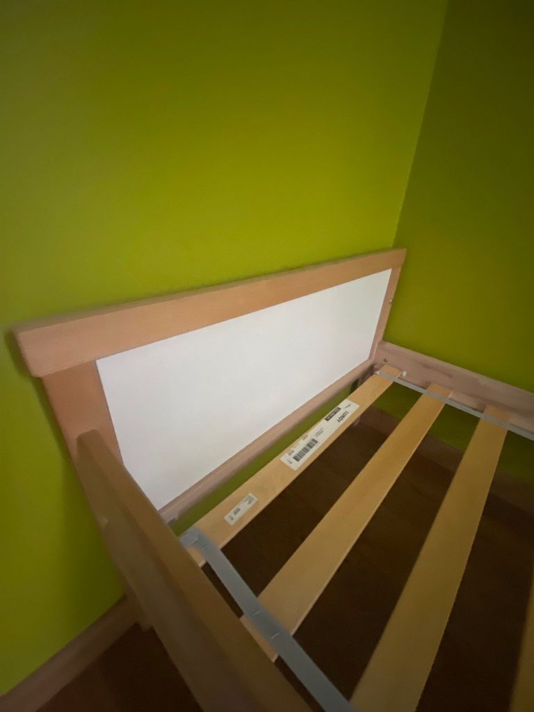 Łóżko dziecięce Luroy plus materac lateksowy  vyssa. IKEA