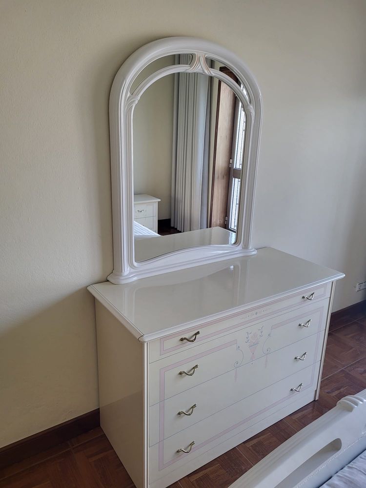 Conjunto Mobília Quarto Casal + Colchão