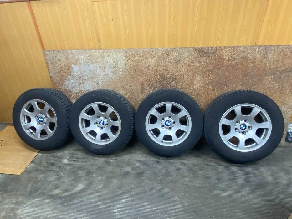 Колеса в зборі bmw 5 e60 5x120 7jx16 is20 комплект з зимовою гумою