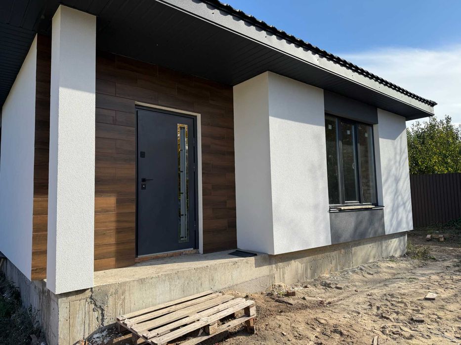 Сучасний будинок у с. Колоденка, 80 м², 10 соток