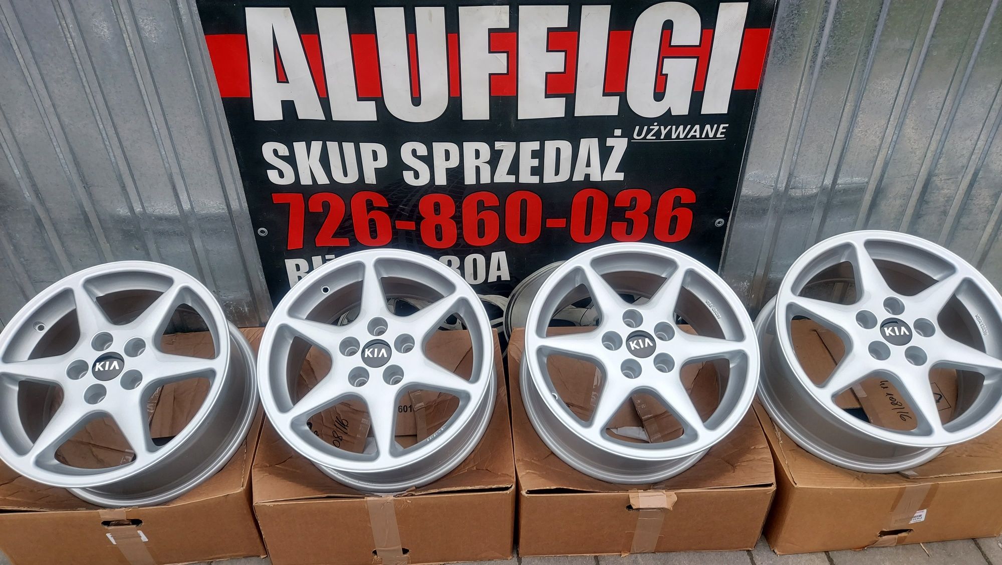 NOWE Alufelgi 16" 5x114.3 hyundai kia