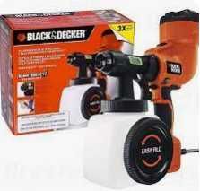 Pistola de pintura black and decker