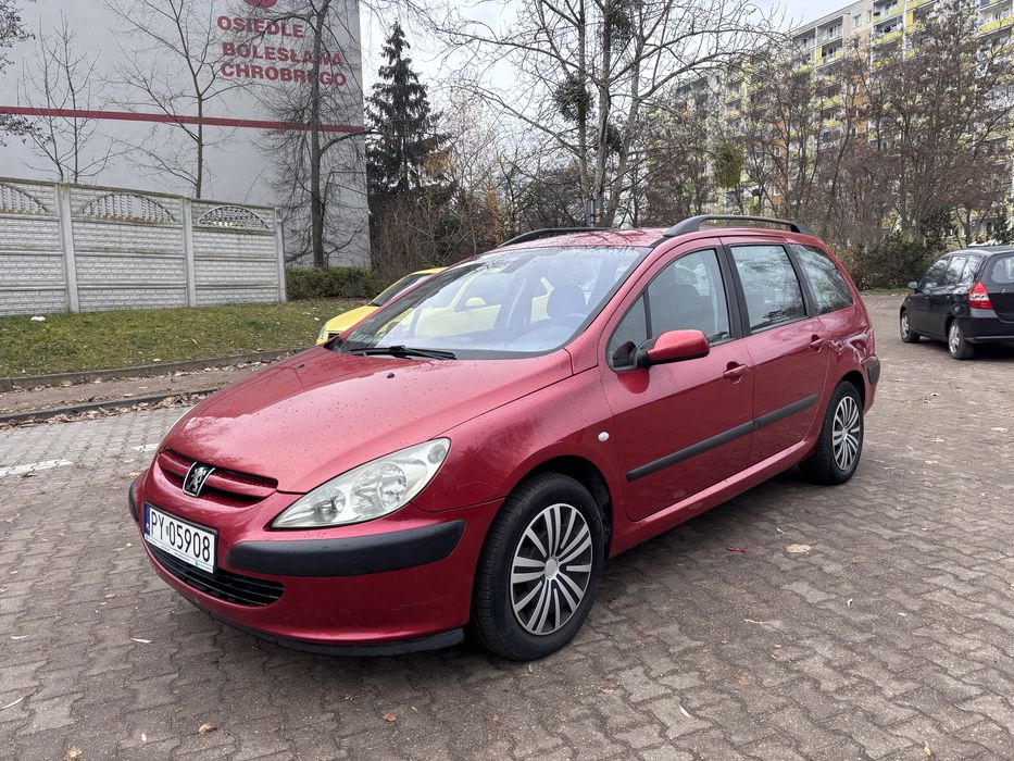 Peugeot 307 SW 2.0 benzyna 2002r 136km hak klina- bez rdzy !