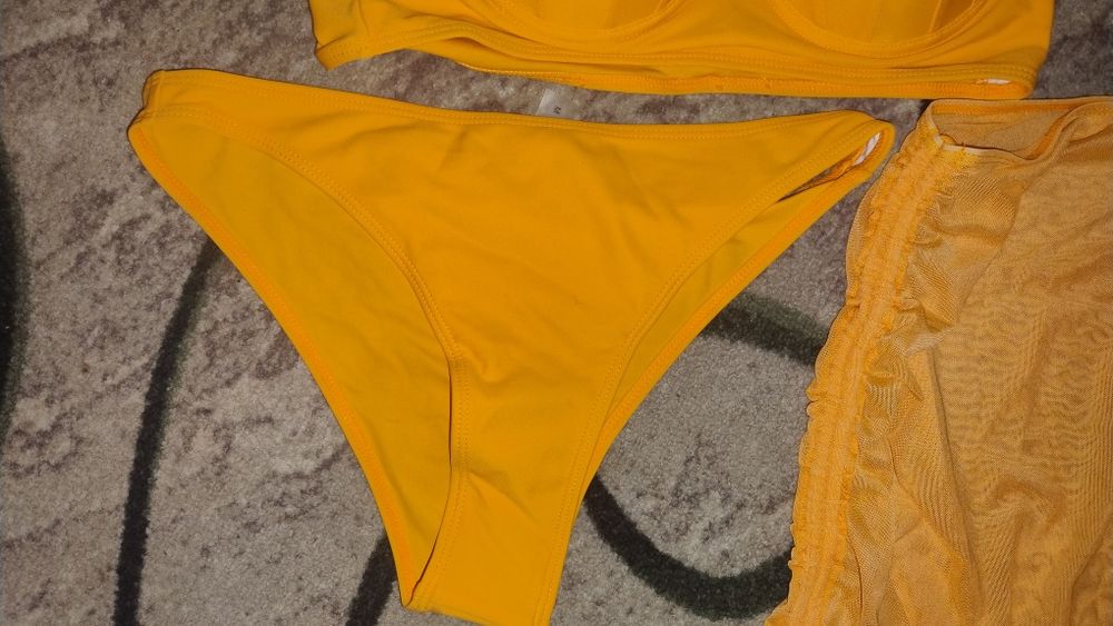 Купальник гламурний трійка