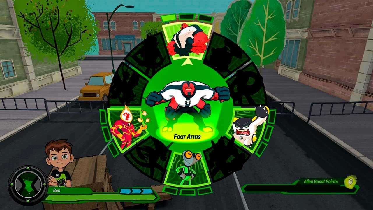 Ben 10 PS4 / PS5 - gra dla dzieci, Cartoon Network, bijatyka