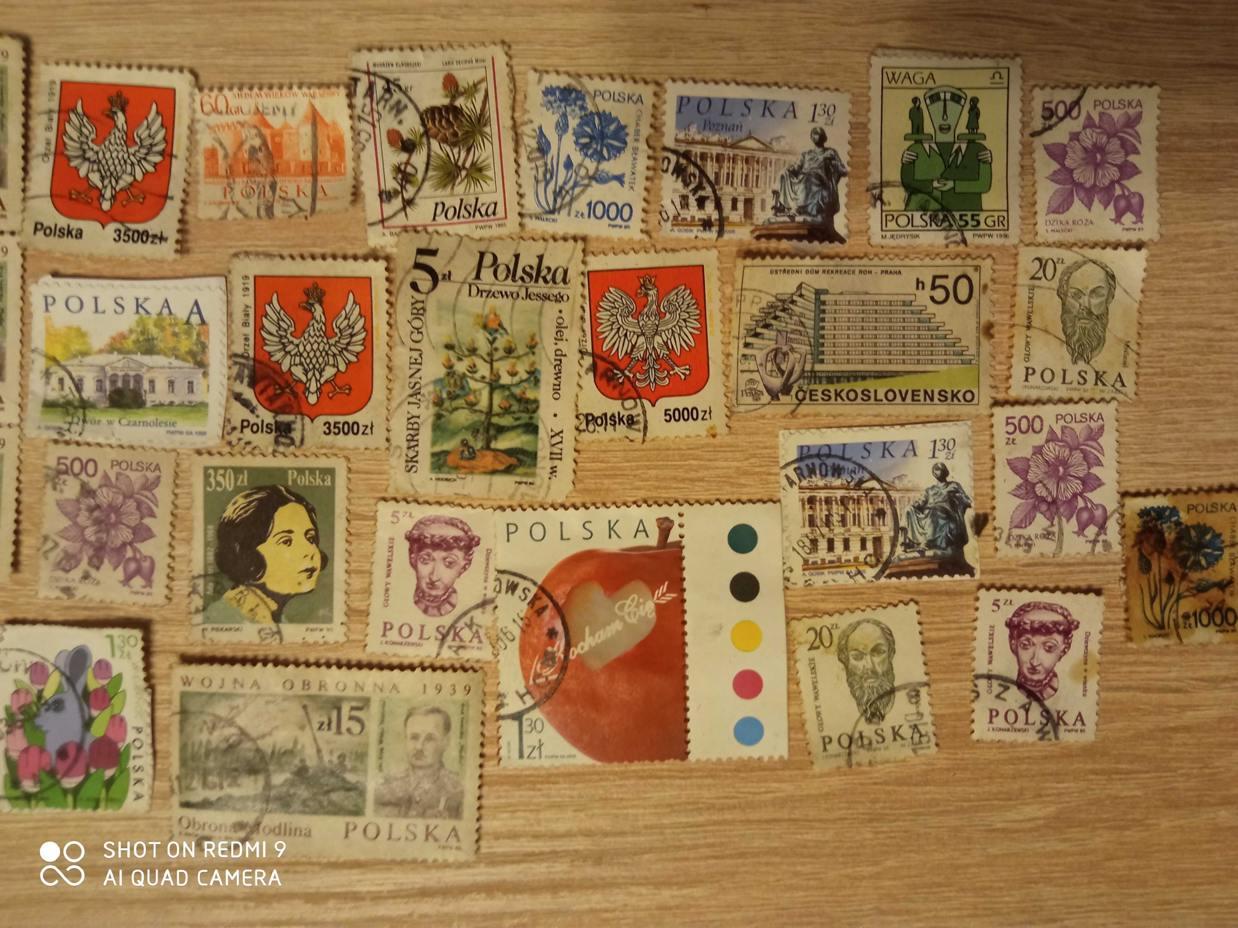 Zamienię znaczki pocztowe stare