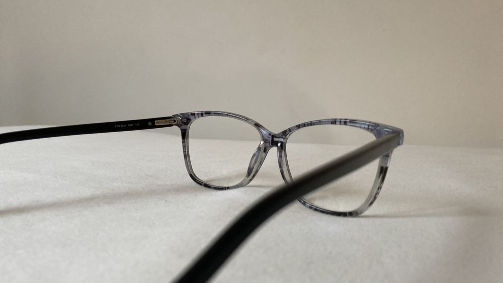 Okulary Oprawki czarne Fossil damskie