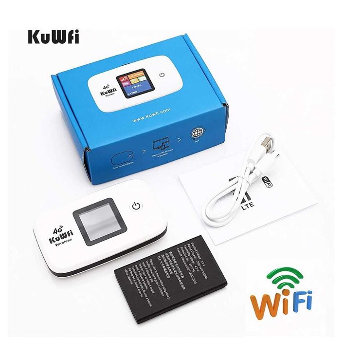 Портативний мобільний 4G-маршрутизатор Wifi KuWFi L100
