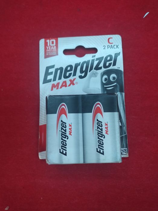 zestaw 2 sztuk bateria alkaliczna energizer c l(r14) 1.5v-1.5b duże