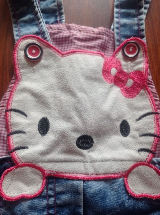 Джинсевий сарафан з Хеллоу Кітті (Hello Kitty) на 3р.