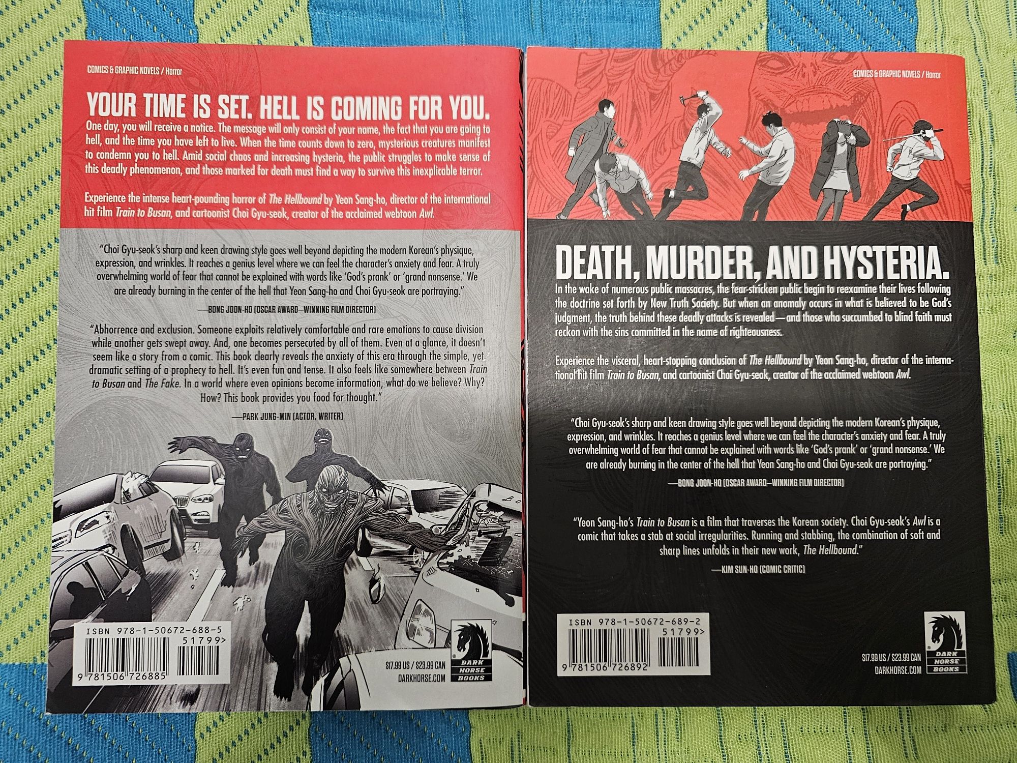 The Hellbound Manhwa Volume 1 & 2 Inglês