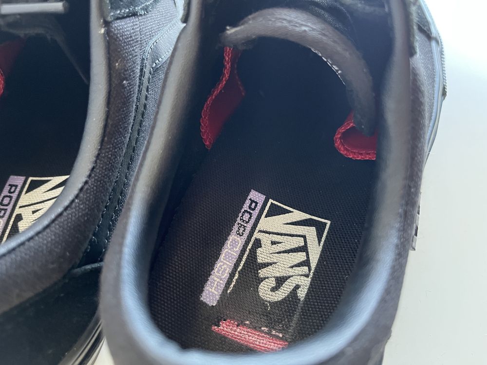 Buty Vans Pop Cush Skateboard 42 czarne