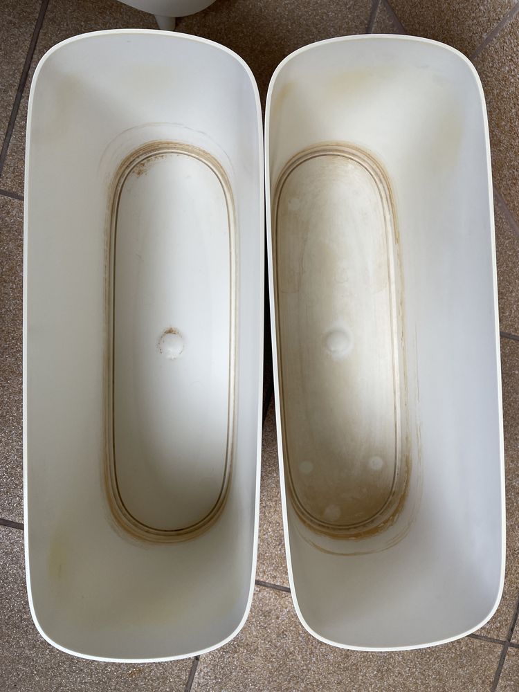 LECHUZA - doniczka biała - 40 cm
