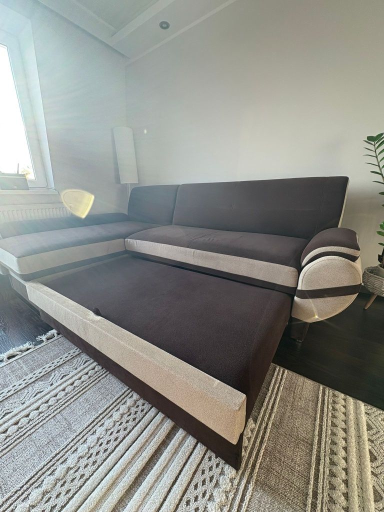 Łóżko sofa narożnik jak nowe