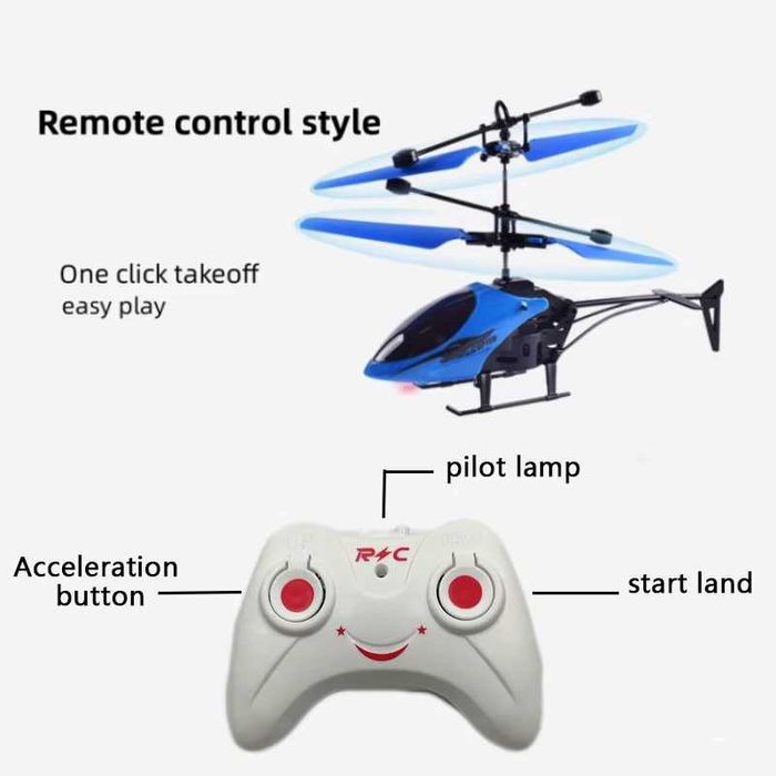 Helicóptero mini telecomandado drone USB brinquedo criança NOVO